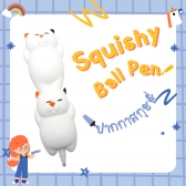 Squishy Ball Pen - Cat